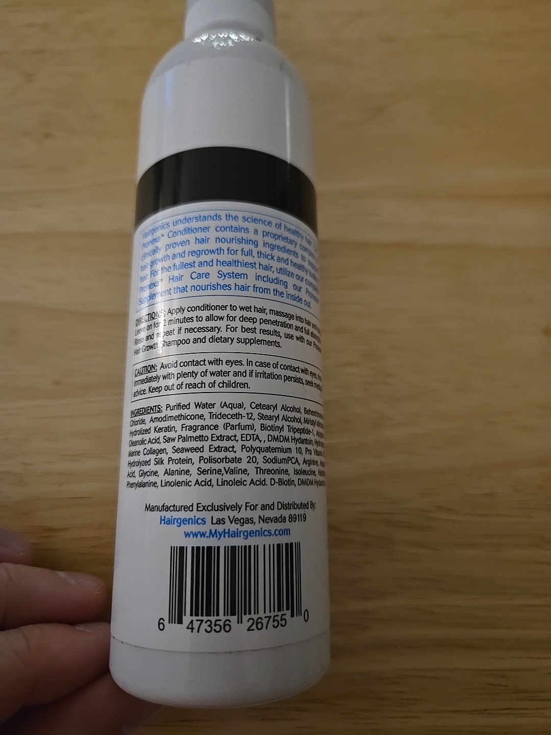 Hairgenics Pronexa Hair Loss Therapy Conditioner w Biotin, DHT Blockers, Keratin