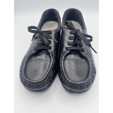 SAS Tripad Comfort Black Leather Walking Shoes Womens Lace Up Oxfords USA Made