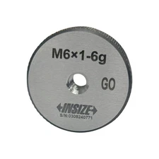 INSIZE 4120-6 Threaded Ring Gauge Dim Type Metric 463M93