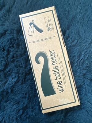 Romeyn Woodcrafts, Weinflaschenhalter, handgefertigt in Neuseeland, neu im Karton