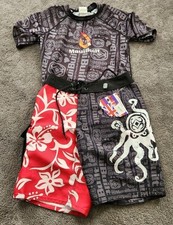 MAUIBUILT Boy  s Surf Board Hawaiian Shorts Size 24 NWT