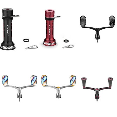 Gomexus R4-P 48 mm Rollenständer & CY98 98 mm Doppelgriff Shimano Daiwa aus...