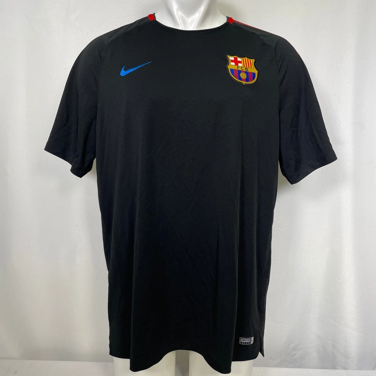 Preços baixos em Fc Barcelona Preto International Club Camisas de