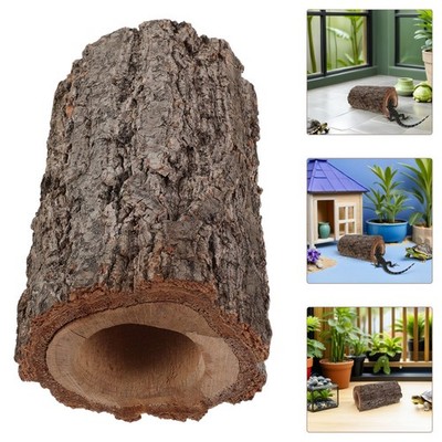 Reptile Pet Shelter Natural Hide Cave Gecko Leopard Corner Hides
