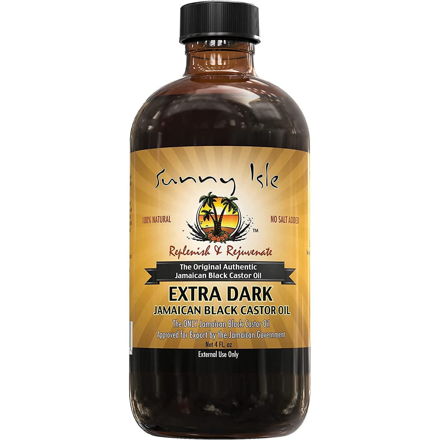 Sunny Isle Jamaican Black Castor Oil Extra Dark 4oz