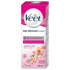 Veet Hair Removal Cream | Normal Skin | 30 Grams (1.05 Ounce)
