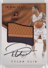 2016-17 Panini Immaculate Premium Red 25/25 Tyler Ulis #PP-TU Patch Auto 6fs
