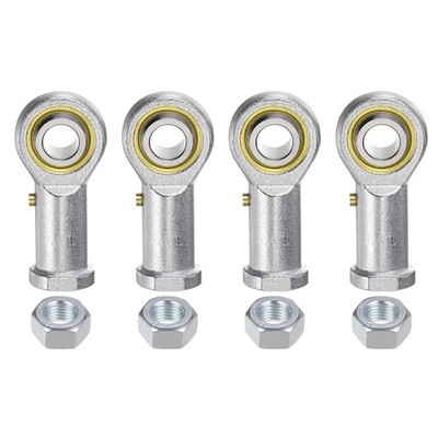 PHSB8 Female Rod End Bearing 1/2'' Bore 1/2-20 RHT Thrust Swivel 4pcs Replacement