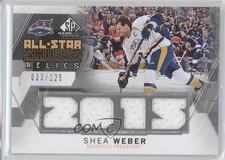 2015-16 SP Game-Used All-Star Skills Relics 33/125 Shea Weber #AS-SW HOF 6d4