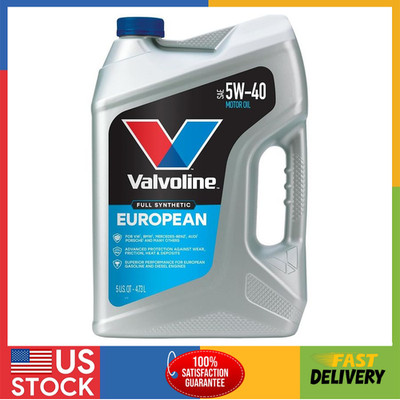 Valvoline European Vehicle Full Synthetic SAE 5W-40 Motor Oil 5 Quart