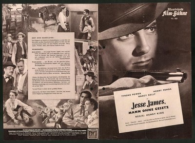 Filmprogramm IFB Nr. 960, Mann ohne Gesetz, Tyrone Power, Nancy Kelly, Henry Fo 