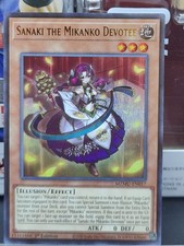 Sanaki, the Mikanko Devotee - MZMU-EN017 - Ultra Rare - 1st Edition - NM/Mint