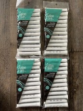 Salon Care Perm Rods 4 packs 48 Rods White 5/8 16mm 292534