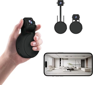 Mini WiFi Camara Vigilancia Inalambrica Espia Oculta USB 1080P Vidéo Con Audio
