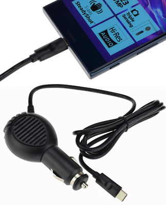 KFZ Ladekabel Kabel USB-C Ladegerät Auto Lader PKW / LKW 12-24V für OnePlus 5