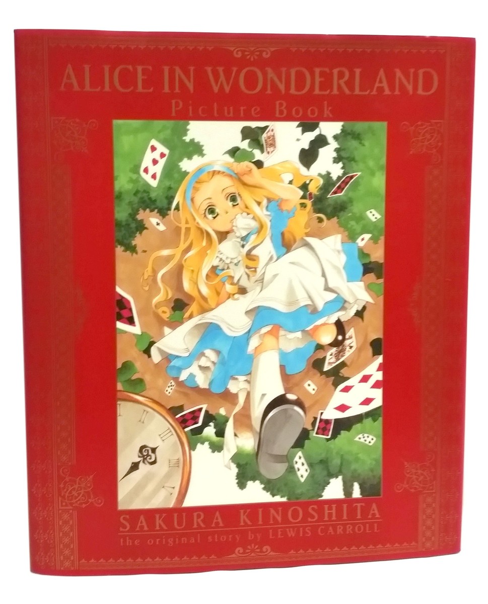 Alice's Adventures in Wonderland Picture Book Japanese Manga Kanji
