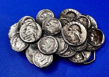 Coin Cluster Vintage Collectors 1979 The Great American Belt Buckle Co
