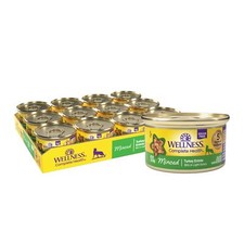 Wellness Complete Health Grain Free Minced Turkey Wet Cat Food 24 Pack