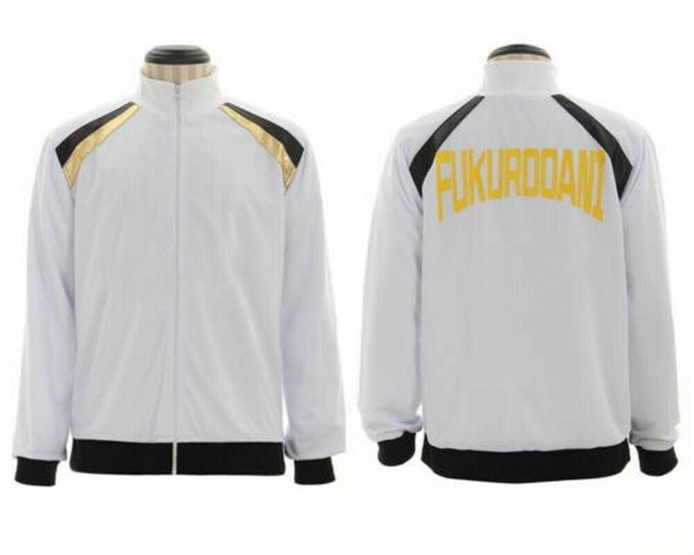 Haikyuu!! Fukurodani Academy Jersey Uniform Sports Jacket Cosplay Costume A