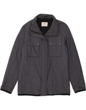 North Sails Womens Windbreaker Jacket Uk 14 Medium Grey Polyamide Bw09