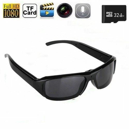 Gafas de sol FULL HD 1080P cámara espía gafas de sol grabadora de audio digital | eBay