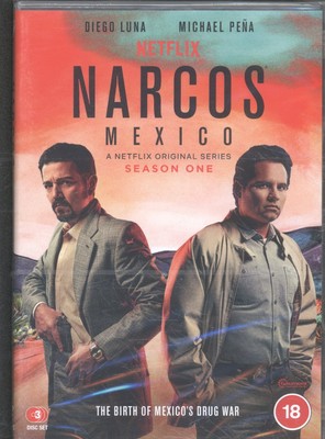 Narcos: Mexico - Season 1 (Tv Series) Self-Titled DVD Europe 2020 3 X DVD