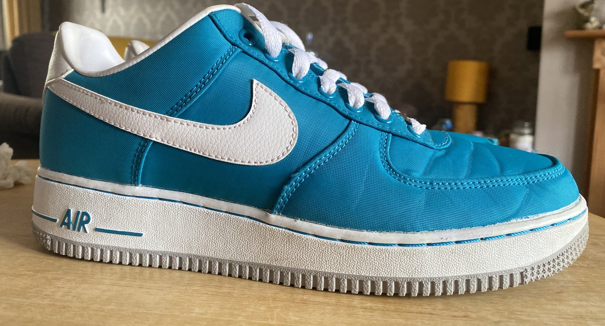 Nike Air Force 1 Low Tropical Teal Blue Turquoise Rare 2013  display picture 3