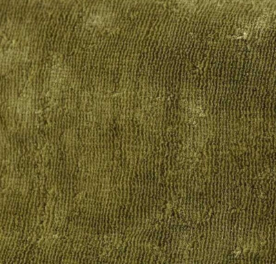 ZOFFANY VORHANGSTOFF DESIGN Curzon Velvet 3,6 METER SPANISCH OLIV SAMT