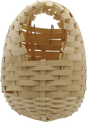 NEW Large Bird Finch Bamboo Nesting Nests Dimensions: 5 1/2'' x 6''H