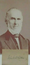 John Greenleaf Whittier American Quaker Poet Author Signed Autograph 