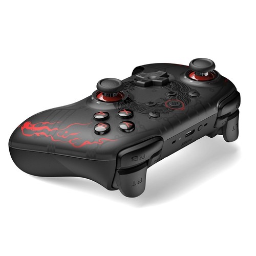 Wireless Game Controller Black Material Compatible PC Android Remappable Feat... - Picture 4 of 11