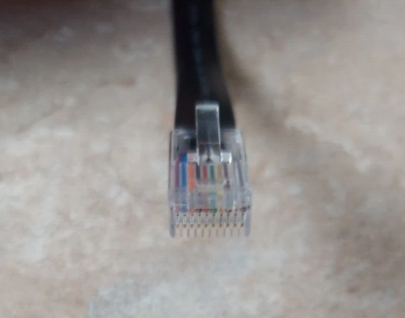 Touch Dynamic Serial Cable Adapter RJ50 10-pin COM Port to DB9 9-Pin Printer - Imagem 4 de 4