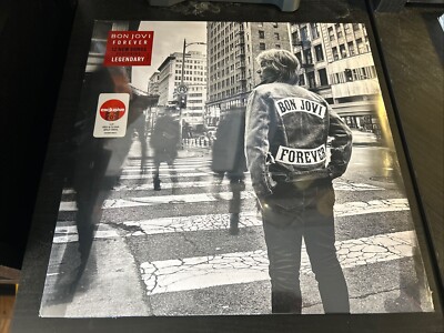 Jon Bon Jovi ''Forever'' Red & Clear Split Vinyl Limited Edition Target Sealed M02