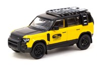 Tarmac T64G-020-TE Land Rover Defender 110 Trophy Edition Schwarz/Gelb M 1:64