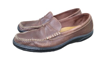 Cole Haan Men\'s Brown Leather Loafers, SZ 11.5, box 63 Men main image 3