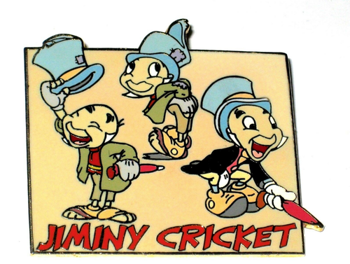 LE Disney Auction Pin Pinocchio Jiminy 
