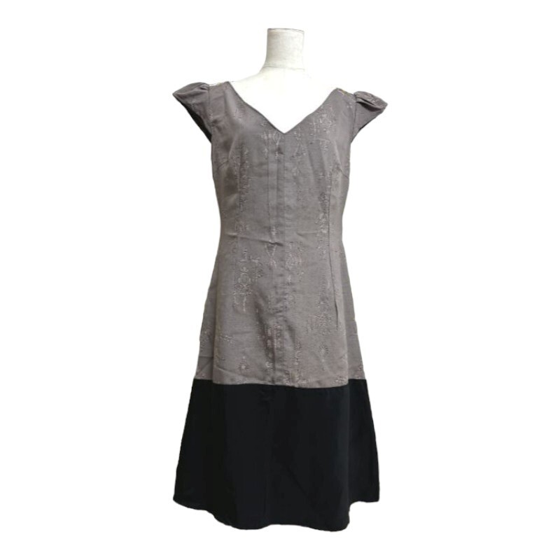 Japanese Kimono remake French Sleeve Knee-Length Dress gray summer woman formal | eBay Japanese Kimono remake French Sleeve Knee-Length Dress gray summer woman formal | eBay