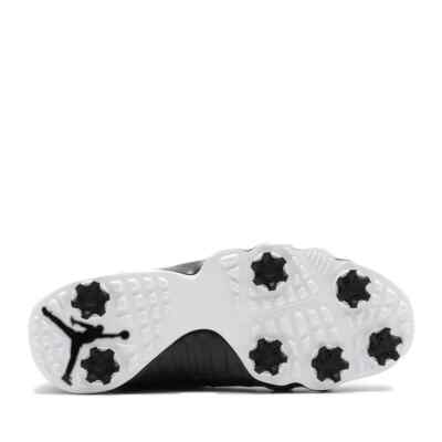 Air Jordan 9 Retro Golf Barons NRG Black White Metallic Men Size 11.5 FN6930-001 FN6930-001 Nike Air Jordan 9 Golf NRG Barons (Men main image 2