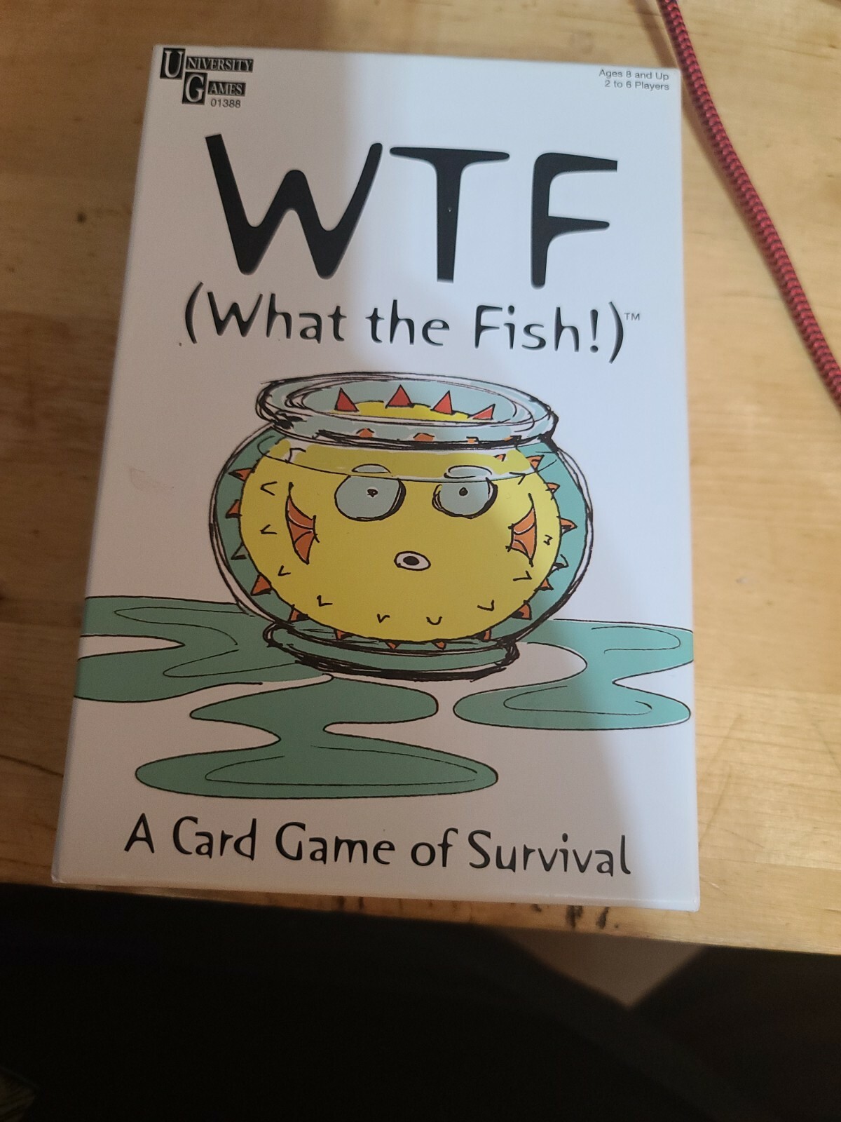 University Games WTF (What the Fish!) A Card Game of Survival (For Ages 8+)  794764013887 | eBay