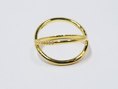 【関税・送料無料】Caitlyn Minimalist★Pave X クロス リング Caitlyn Minimalist Pave X Ring sz 6 | eBay