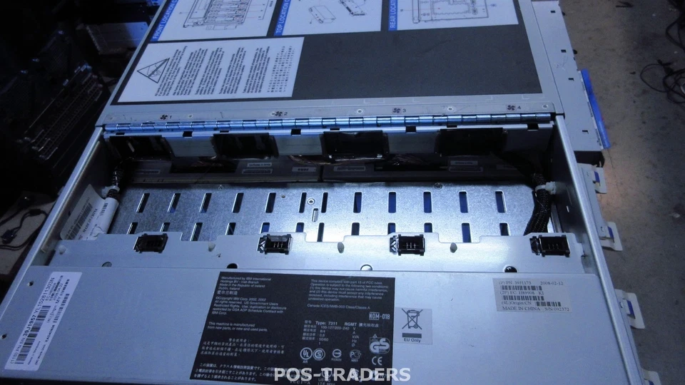 IBM 7311-D20 Rack Mounted High Density IO Expansion Drawer EXCL MODULES, PSU - Bild 3 von 4