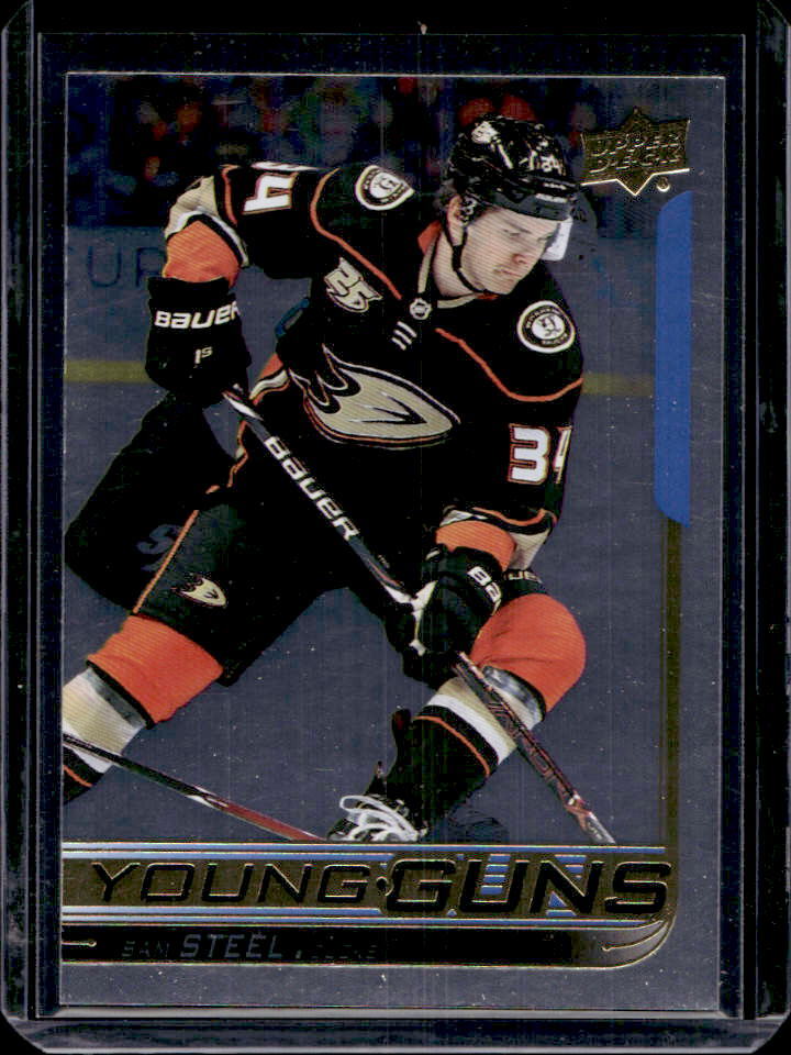 2018-19 Upper Deck Sam Steel Silver Foil Young Guns RC #487