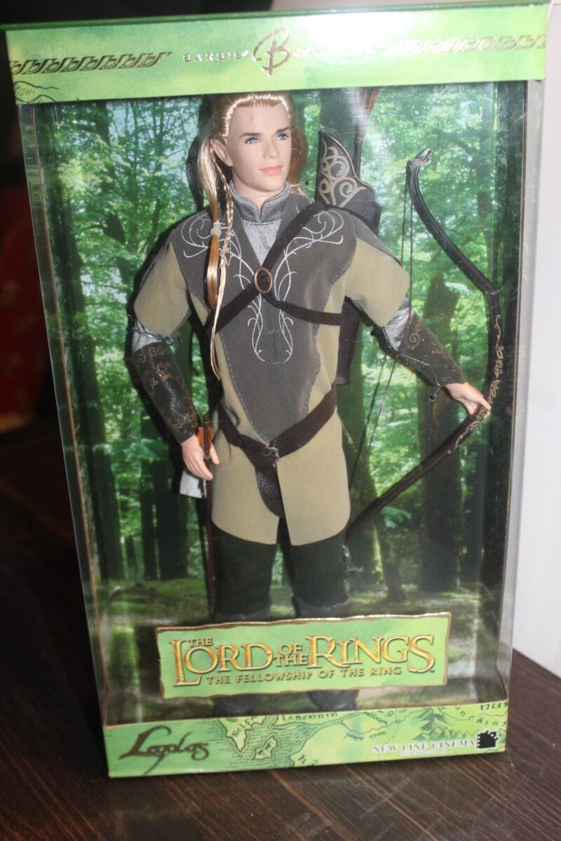 RARE 2004 THE LORD OF THE RINGS FELLOWSHIP LEGOLAS BARBIE RARE 2004 THE LORD OF THE RINGS FELLOWSHIP LEGOLAS BARBIE