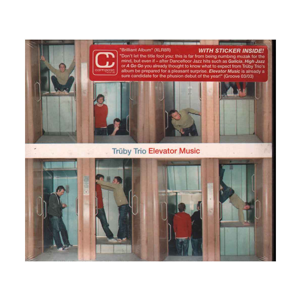 Truby Trio CD Elevator Music / Compost Records Sealed 0667548512121