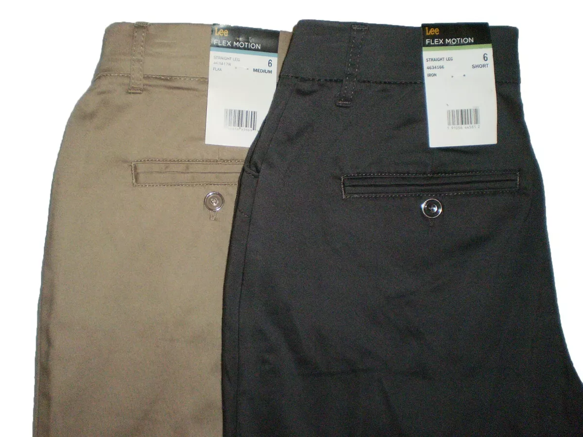 Flex motion regular fit straight store leg pant