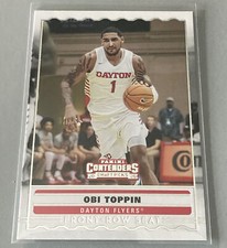 2020 Panini Contenders Draft Picks Obi Toppin - Front-Row Seat RC #SS-5 - Knicks