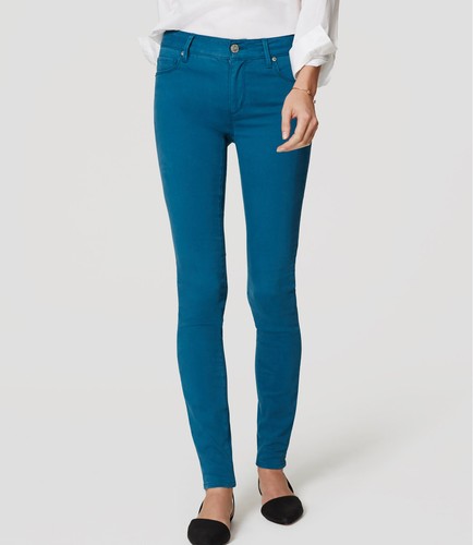 Ann Taylor LOFT Sateen Five Pocket 