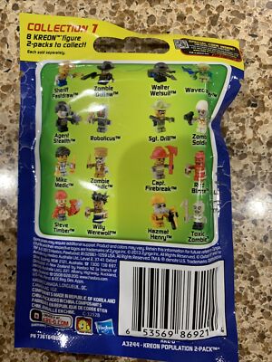 KRE-O CityVille Invasion Population Pack Collection Pack Series 1