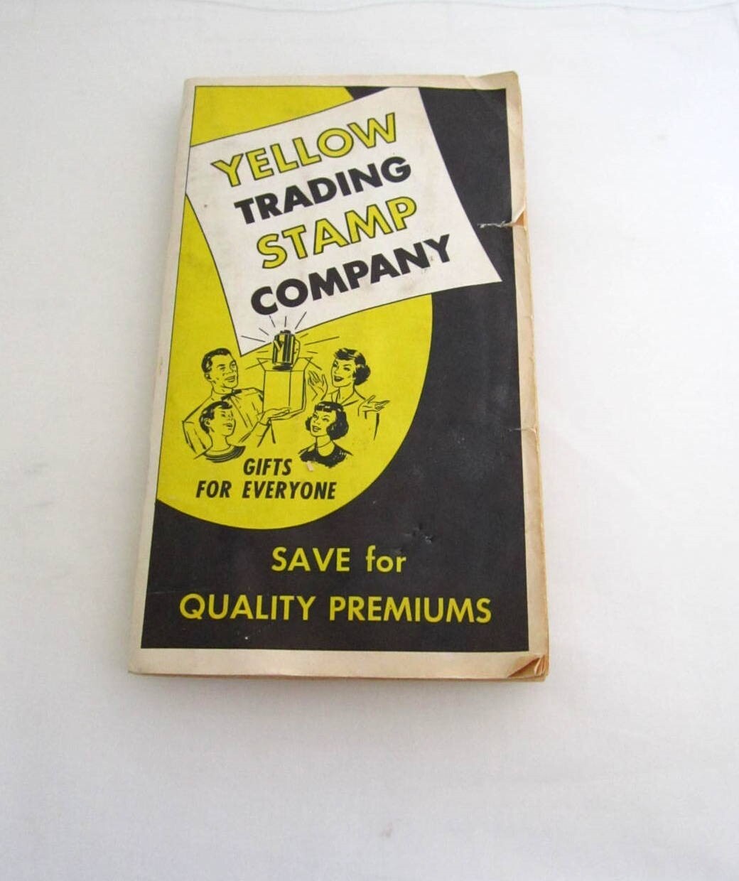 Philadelphia Yellow Trading Stamp Book with Stamps Booklet 48 p Vintage Antique