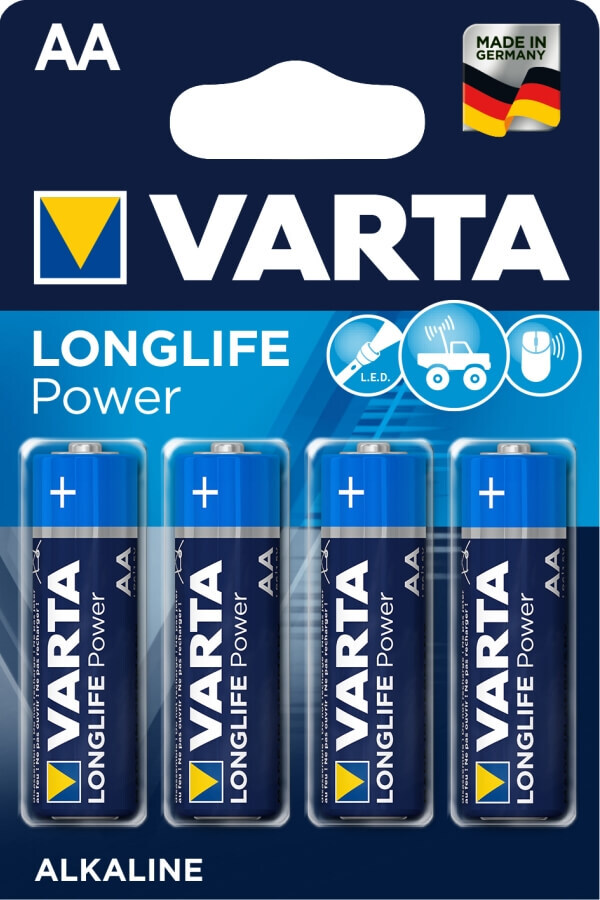 Thumbnail - Varta Longlife Power Mignon/aa 4er Pack